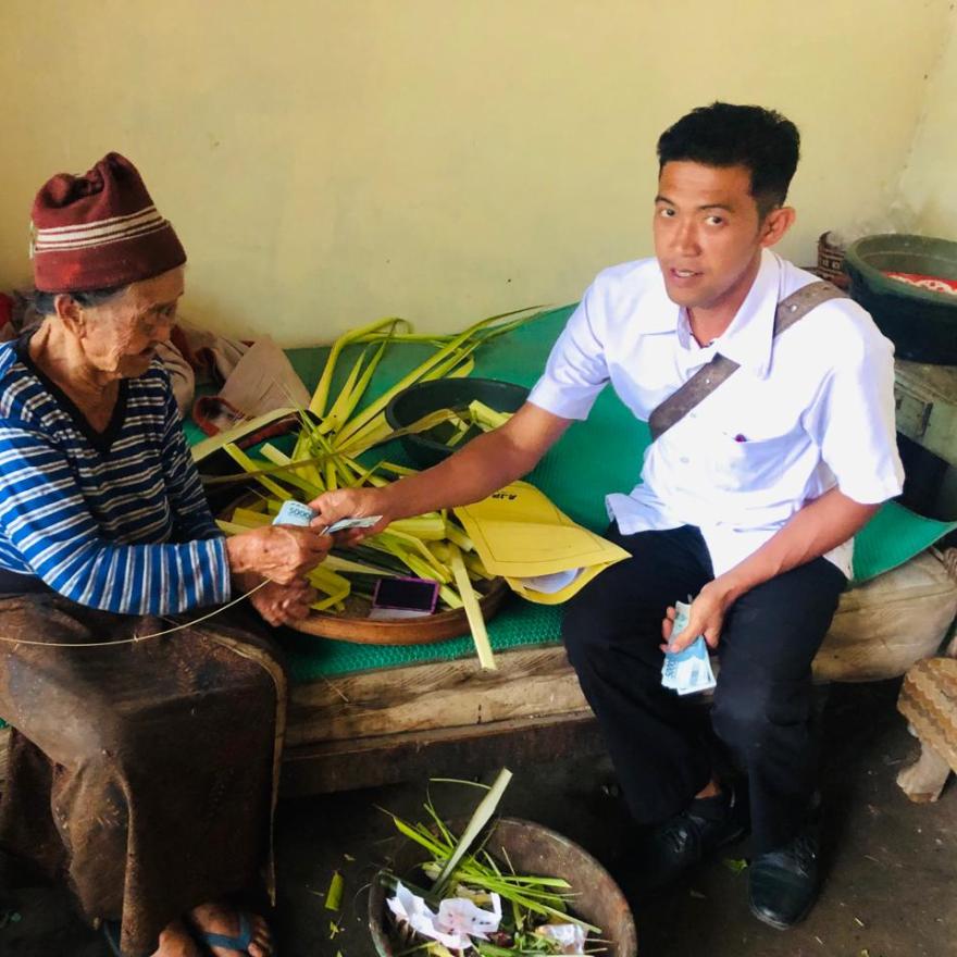 Penyaluran Bantuan Langsung Tunai Dana Desa Bulan Maret