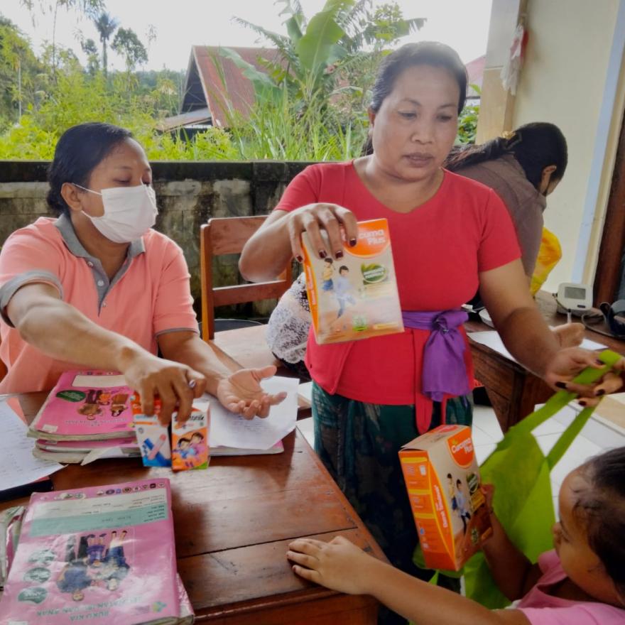 POSYANDU BALITA DESA BAYUNG CERIK BULAN 2024